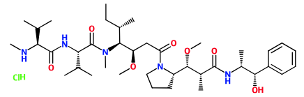 (image for) MC085453 Monomethyl Auristatin E hydrochloride